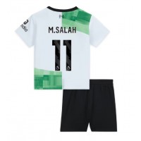 Fotbalové Dres Liverpool Mohamed Salah #11 Dětské Venkovní 2023-24 Krátký Rukáv (+ trenýrky)